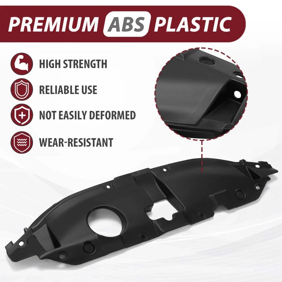 Front Upper Radiator Support Cover For Honda Civic Sedan 2013-2015 #HO1224102 Foto 3 de 4