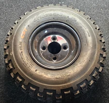 (QTY 1) CST 18X9.5-8 ATV/UTV 2PR  Tubeless Tire & Wheel C9226 20F 4 psi