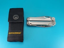 Leatherman Wave Plus + Multi-Tool! FAST SHIPPING! WITH SHEATH! EXCELLENT