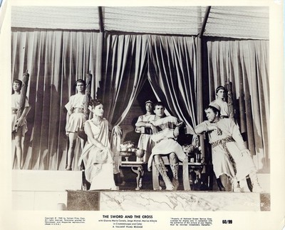 Gianna Maria Canale in The Sword and the Cross (1960) Vintage Press Photo 1406K