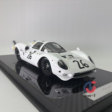 YY Model 1:18 White Elephant Ferrari 365 P2 LM 1966 26 Le Mans Car Model White