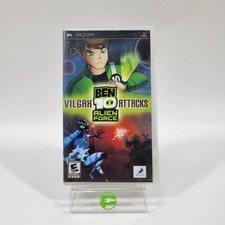 Ben 10: Alien Force: Vilgax Attacks (Sony PlayStation Portable PSP, 2009)