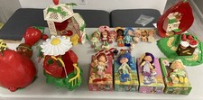 Vintage Strawberry Shortcake Kenner 1980s Lot Dolls, Boxes, Play sets, Pets, Etc