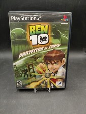 Ben 10 - Sony PlayStation 2 - Untested - With Manual - Protector of Earth