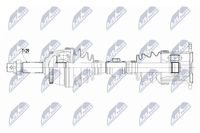 NTY Antriebswelle NPW-NS-066 Passend FüR Nissan