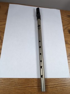 Oak Penny Whistle In D. 11.5" Some Scratches