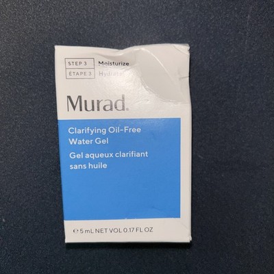 Murad Acne Control Clarifying Oil Free Water Gel 0.17oz/5ml TRAVEL SIZE