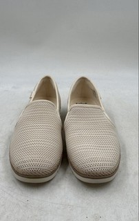 Bobs By Skechers Womens Flexpadrille Luxe Tan Slip On Sneaker Shoes Size 11