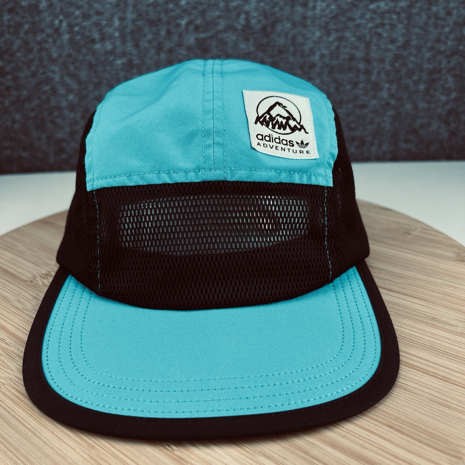 Adidas Adventure 5 Panel Hat Cap Strapback OSFM Adult Blue M