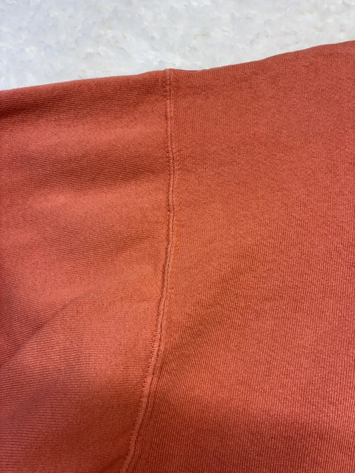 Juneau Alaska Sweatshirt Mens Large Rust Crewneck Embroidered Camp David USA - Image 3 of 4