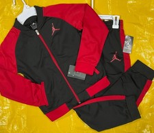 New Little Boys Red black 2pc Nike Track set Size 6