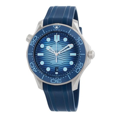Omega Seamaster Automatic Chronometer Summer Blue Dial Men's Watch