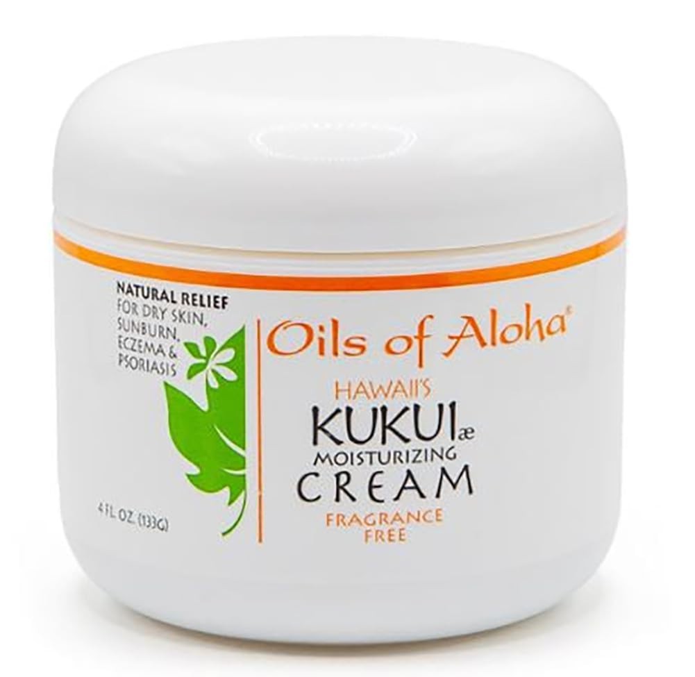 S Of Aloha Kukui Moisturizing Cream 4 Oz. Fragrance Free