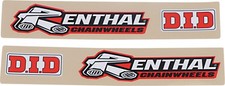 Factory Effex Renthal DID Swingarm Decals (04-2426)