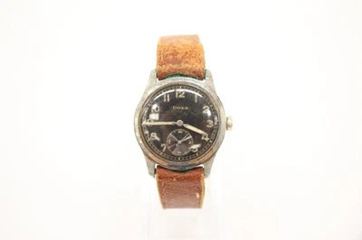 Doxa WW2 German Military Issued Watch Hand-Wind Working