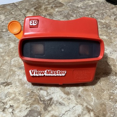 Vintage View-Master  Red  3-D Viewer, International Group Made In USA Works