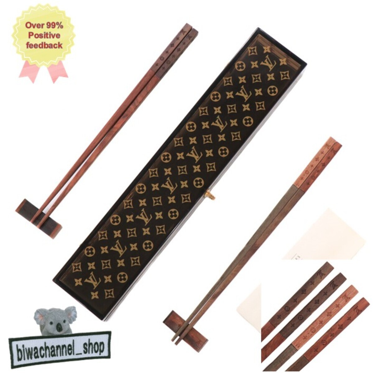 Louis Vuitton Chopsticks Monogram Pair Sushilovers Japan VIP Louis Vuitton Chopsticks Monogram Pair Sushilovers Japan VIP