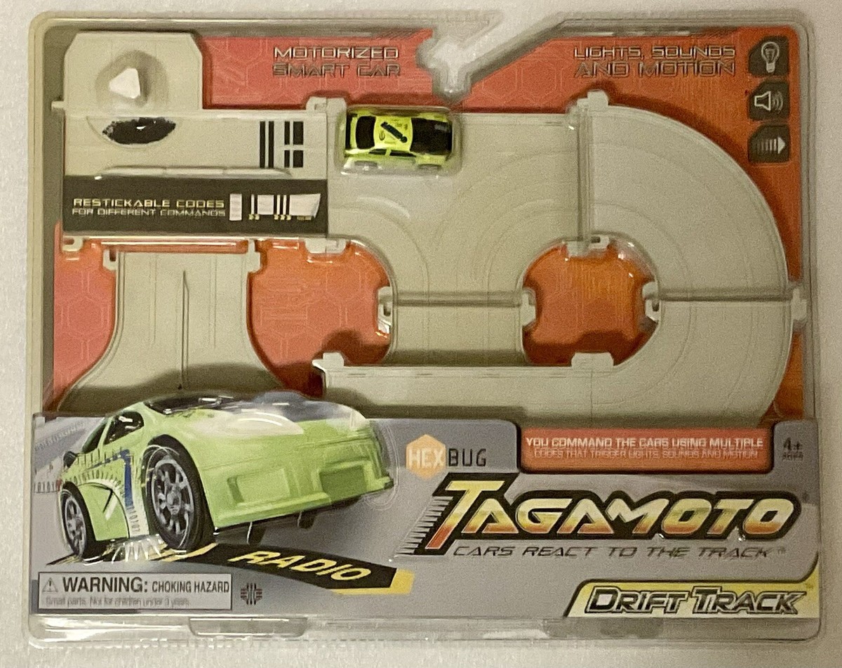 HEXBUG TAGAMOTO DRIFT TRACK -MOTORIZED SMART CAR LIGHTS SOUND AND