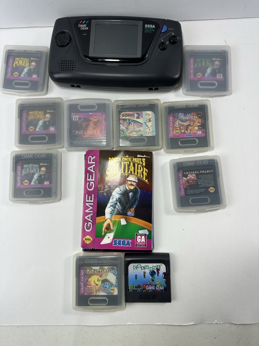 SEGA GAME GEAR ポータブルゲーム機 Sega Game Gear - Portable Video Game System, Tested