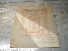 1952 CHARTER'S OF FREEDOM DECLARATION CONSTITUTION  BILL OF RIGHTS D12 