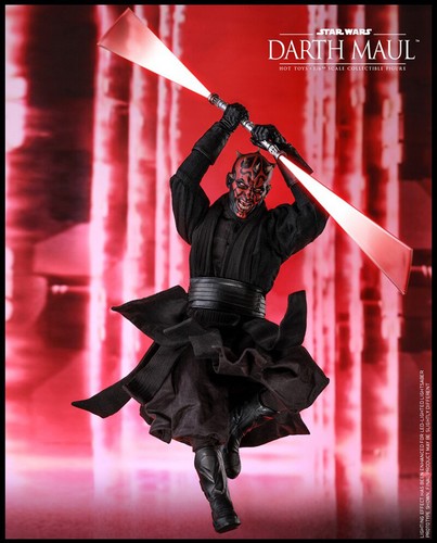 Hot Toys DX17 Darth Maul The Phantom Menace Deluxe Exclusive Sith Lord - Picture 6 of 10