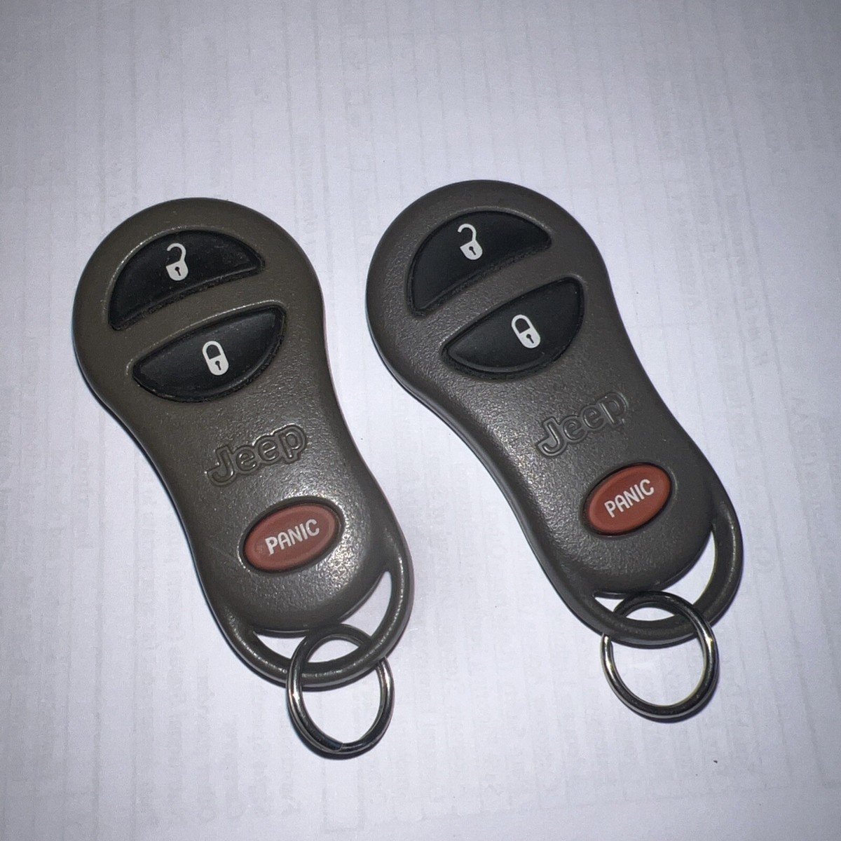 1999-2004 Jeep Grand Cherokee Keyless Remote Fob GQ43VT9T | Gray