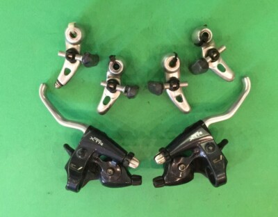 Shimano XTR ST-M900 Schaltwerk 3x8vel.+ Bremse BR M900 shifter brake levers Vintage