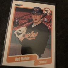 1990 Fleer - #181 Bob Melvin