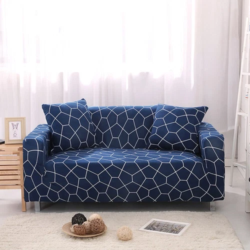 Printed Slipcover Sofa Covers Spandex Stretch Couch Cover Furniture Protector - Picture 87 of 89