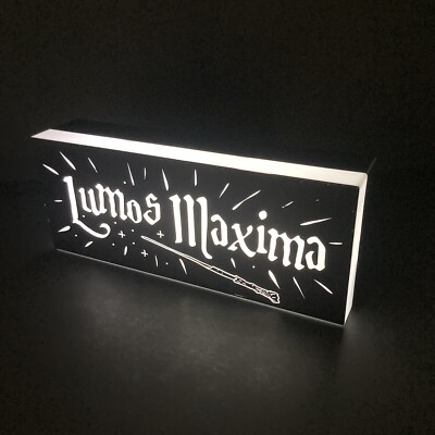 Paladone Harry Potter Lumos Maxima Kunststoff Leuchtkasten Mythische Zauberei