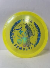 Disc Golf Discmania Iron Samurai 4 Eagle McMahon Chroma C-Line MD3 Yellow 179g