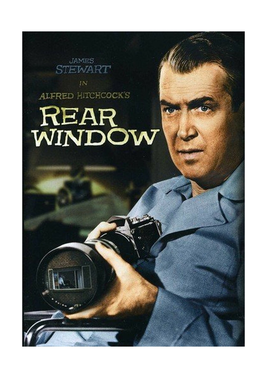 Rear Window 1954 DVD Format Classic Suspense Technicolor Mystery