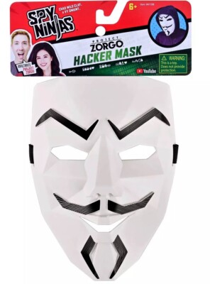 Spy Ninjas Chad Wild Clay & Vy Qwaint Project Zorgo Hacker Mask