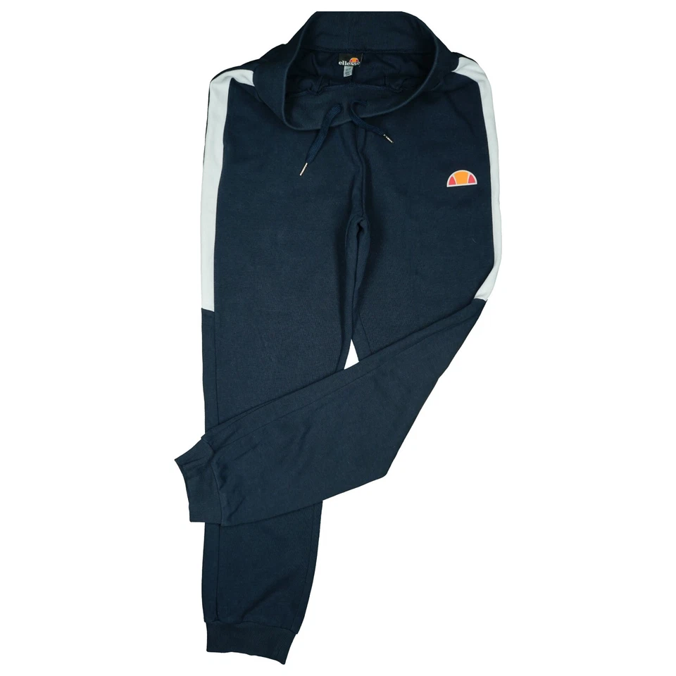 Ellesse 女式女孩慢跑训练健身裤运动裤 34 XS S 深蓝色 — 第 2/4 张图片