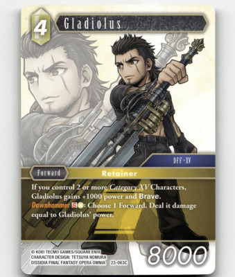 Final Fantasy Gladiolus - Hidden Trials