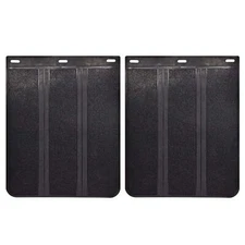 Heavy Duty Rubber Mud Flaps for Cars SUVs Trucks and Off-Road Vehicles 2-Pack