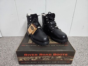 River Road Motorcycle Riding Leather Boots Men\'s Size 11 River Road Riding Boots On Sale With Amazing Service  main image 3