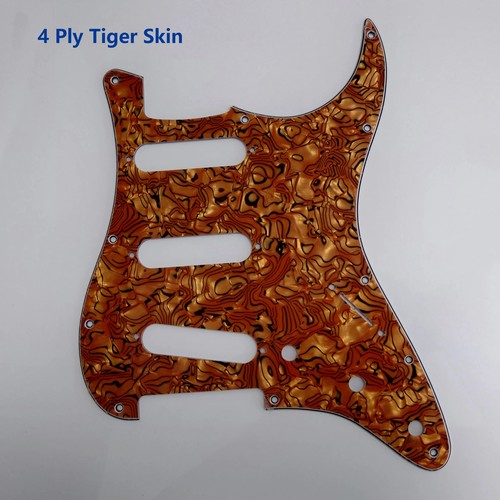 Für Fender Strat Gitarrenschlagbrett SSS Gitarrenkratzplatte 32 Farben verfügbar - Bild 31 von 39