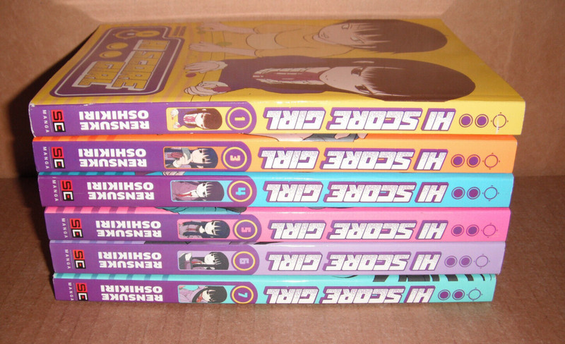 Hi Score Girl  Vol. 1,3,4,5,6,7 Manga English