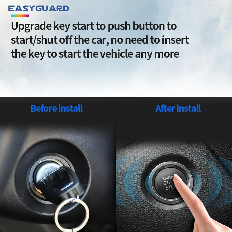 Easyguard PnP CANBUS PKE Remote Starter PKE for Corolla&RAV4/4runner/FJ Prado - Image 4 of 4