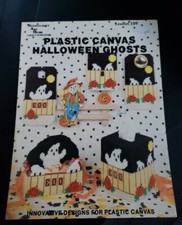 Plastic Canvas Halloween Ghosts NAM Leaflet 109