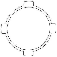 Disc R71162 fits John Deere 4050 4055 4250 4255