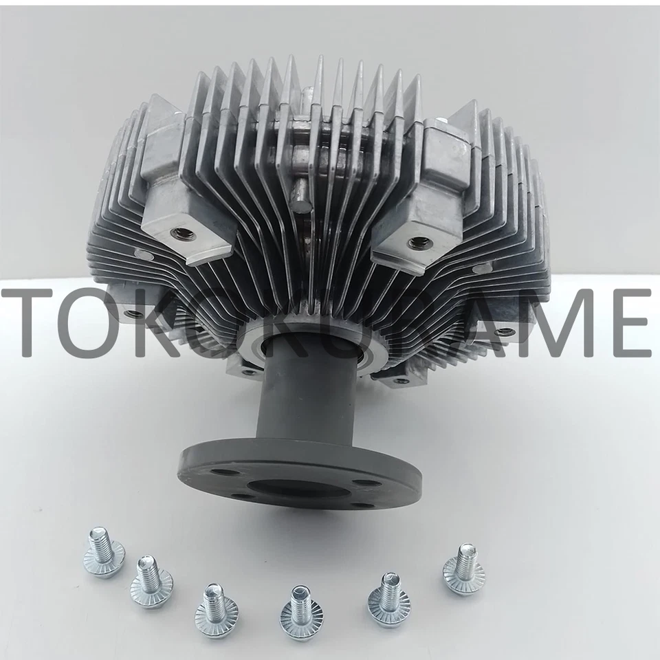 Conjunto de ventilador de embrague para motor Hino 500 FM260JD J08E 16250-EW010 genuino Indonesia Foto 3 de 4