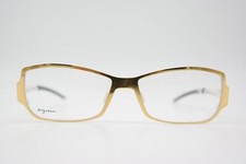 Brille orgreen CATALINA TITANIUM Gold Weiß Eckig Brillengestell eyeglasses Neu