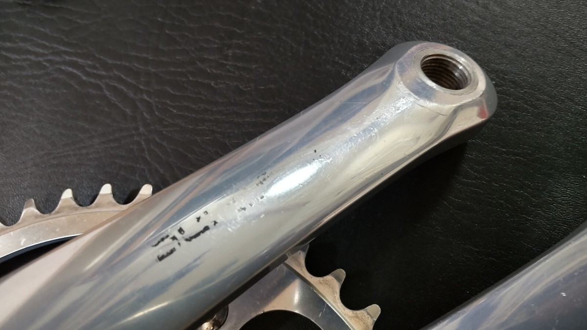 SHIMANO　FC-7600 167.5 167.5mm FC-7600 SHIMANO DURA-ACE TRACK CRANKSET NJS KEIRIN