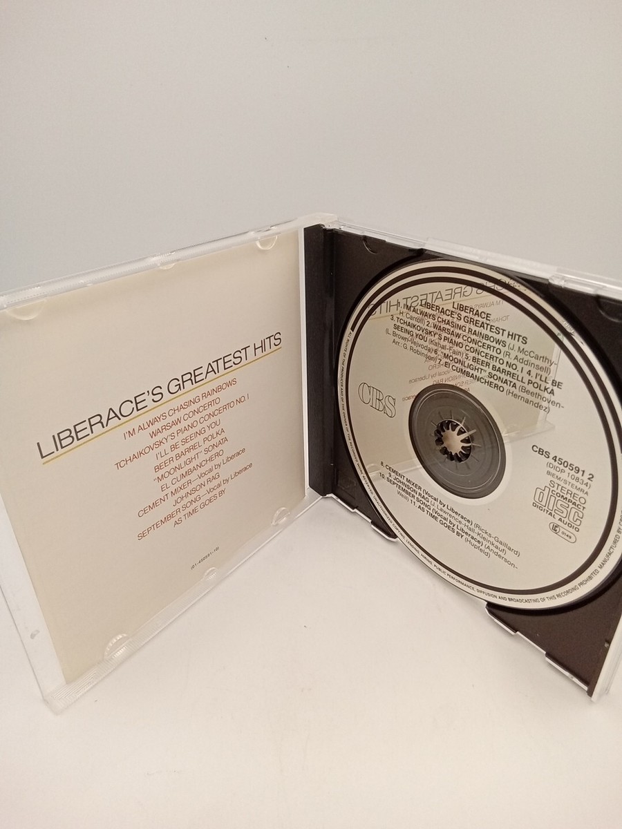 LIBERACE'S GREATEST HITS & THE BEST OF LIBERACE 2-CD BUNDLE Used