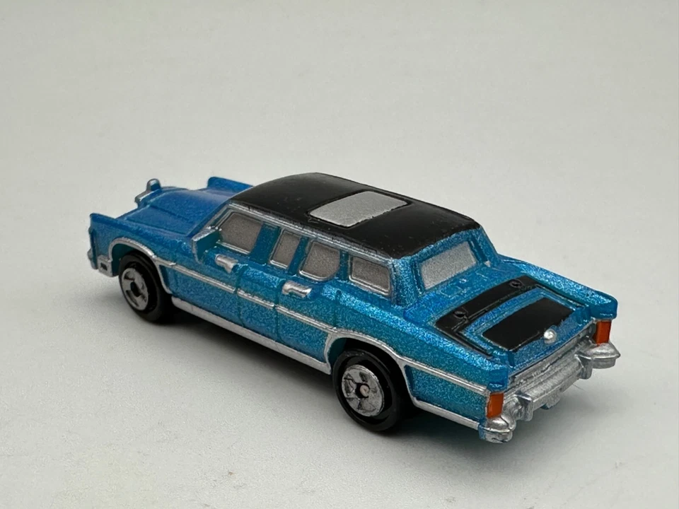 Micro Machines 1982 Lincoln Continental лимузин, синий, отличное состояние, оригинал - Изображение 4 из 4