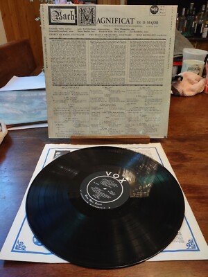 Bach Magnificat In D Major - Vinyl LP 1961 - Vox PL 8890 | eBay
