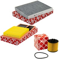 Inspektionspaket Filterset Febi FüR Seat Cordoba Ibiza III Skoda Fabia VW Polo