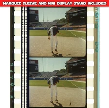 Major League (1989) - Harris hit by "Jobu" with bat - 35mm 5 Cell Film Strip 118